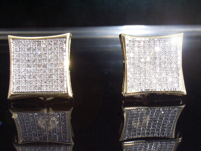Joe Rodeo BIG10Kイエローゴールド ピアス　ダイヤモンド０．６３ｃｔ　APER-1870Y