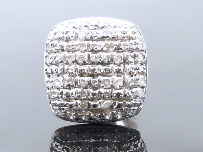 画像1: シルバー925 ダイヤモンド0.075ctピアス※1個販売となります。