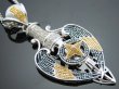 画像1: ＪＰＭ 1０Kホワイトゴールド　マルチカラーペンダント　ダイヤモンド１．６３ｃｔ　 (1)