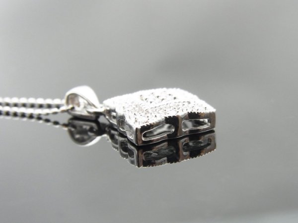 画像4: Joe Rodeoコレクション 14Kホワイトゴールド ダイヤモンド0.18ct ペンダント※チェーンセットお選びできます  (4)