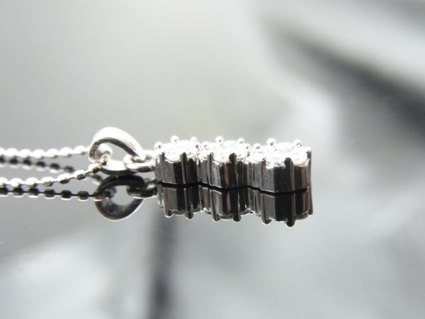 画像4: Joe Rodeoコレクション 14Kホワイトゴールド ダイヤモンド0.40ct ペンダント※チェーンセットお選びできます  (4)