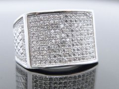 SV　 シルバー925 CZリング 19号