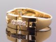 画像2: 18Kイエローゴールド　ハーフリンク　リング　ダイヤモンド 0.25ct 18金　指輪【受注製作】ご注文後3週間前後でお届け。 (2)