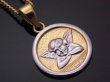 画像1: K18　イエローゴールド　エンジェル　メダル　ペンダント　メダリオン　コイン　 (1)