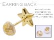 画像8: VJ 18K イエローゴールド　メンズ ダイヤモンド スター フォーエバー　ピアス 18金　スタッド　デザイン　※1個販売（片耳） (8)