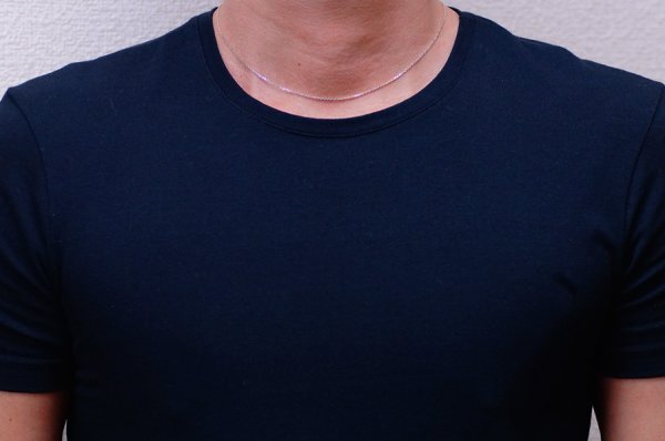 画像4: 10k イエローゴールド カット アズキ チェーン  1.4mm幅 45cm (4)