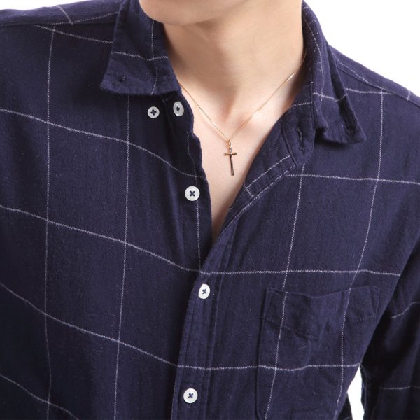 画像9: VJ【ブイジェイ】 K18 イエローゴールド メンズ A.R クロス ペンダント (9)