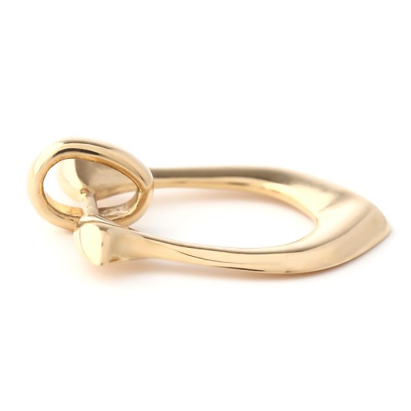 画像10: VJ【ブイジェイ】  K18 イエローゴールド ハイポリッシュホースシュー ペンダント キヘイチェーンセット (10)