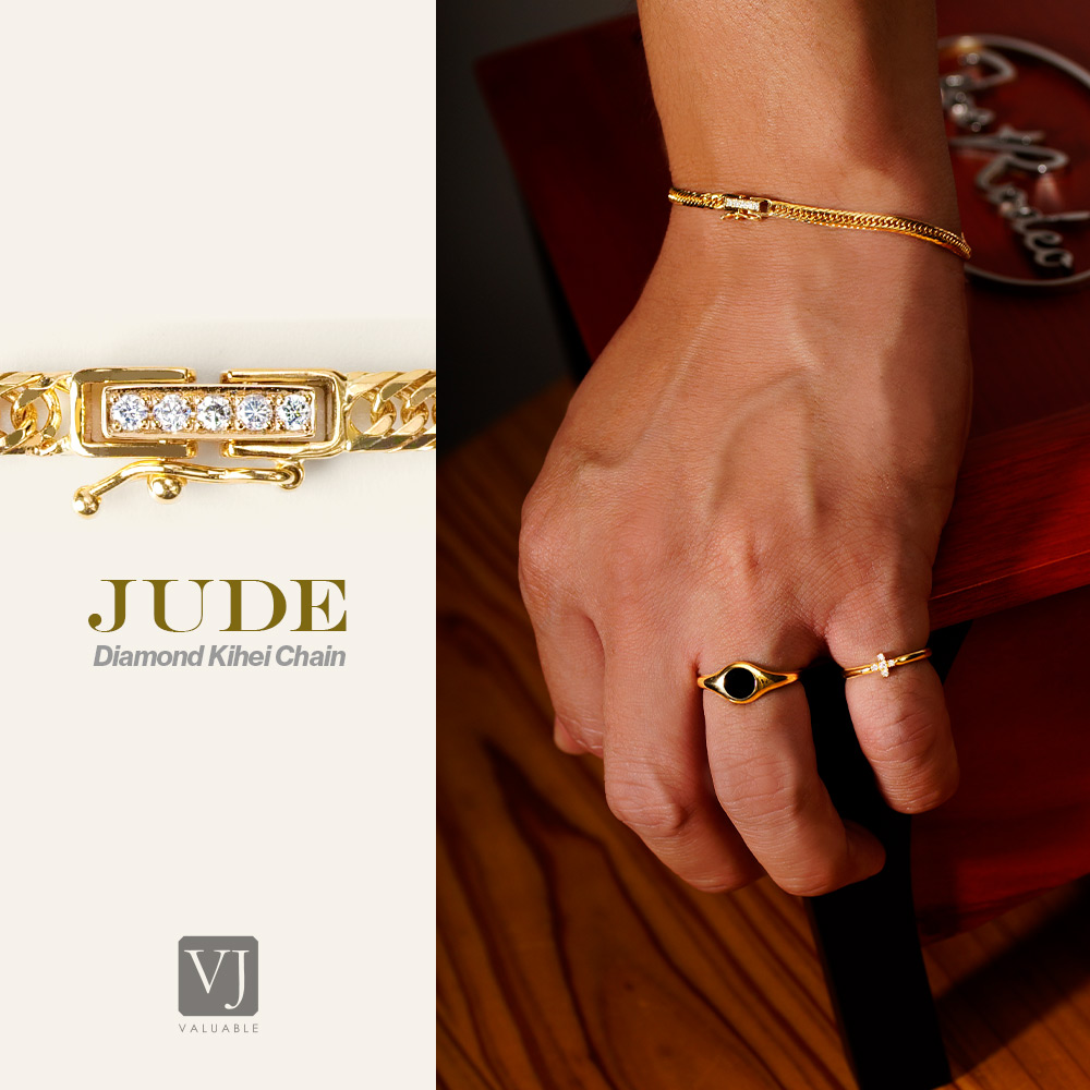"JUDE" DIAMOND Kihei Chain