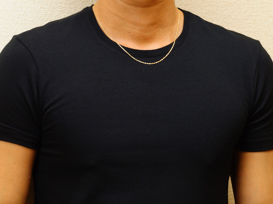 K18 メンズ イエローゴールド ダブル ロロ オーバルカット チェーン 1 4mm幅 長さ選択いただけます Valuable